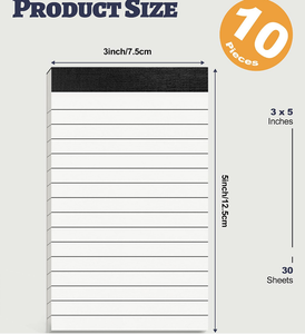 Customized <strong>Logo</strong> Easy to Carry Mini Notepad Refills Custom Tear off Memo <strong>Pads</strong> Lined Paper Writing <strong>Pads</strong> for Office Hotel School - Product Image 2