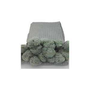 Set di cuscini in maglia di Pompon in maglia magica verde ZERO difetti 7gg 100% con linea di cotone acrilico 7gg - Product Image 6