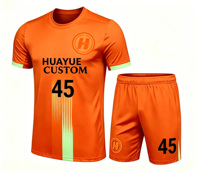 Uniformes de football de haute qualité, respirants et à séchage rapide, 100% polyester, sur mesure, maillots et tenues de football pour hommes