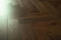 Plancher en bois d'ingénierie de 20 mm d'épaisseur, chêne naturel lisse/brossé, chêne blanc européen, plancher en bois dur, salon, salle de bain, UV