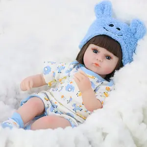 Commercio all'ingrosso 18 pollici realistico Rebirth Girl Alive Doll Baby Doll Reborn Bebe For Kids