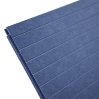 Écran de bureau acoustique en fibre de polyester, absorbant le son, pour la réduction du bruit dans les postes de travail en open space