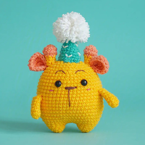 Kit de démarrage pour le crochet d'animaux DIY pour adultes et adolescents avec tutoriels vidéo détaillés – Jouets de couture et de tissage pour apprendre le crochet - Product Image 6