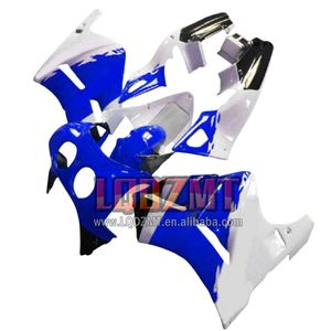 Bodys สำหรับฮอนด้า VFR400RR VFR400R <span class=keywords><strong>NC24</strong></span> rvf <span class=keywords><strong>VFR</strong></span> <span class=keywords><strong>400</strong></span> R RR 400R CC 87 88 80LQ.176 VFR400ขาวฟ้า R V4 R 1987 1988 fairing - Product Image 1