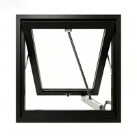 Fenêtre à battant en aluminium et verre trempé, design moderne, étanche, pour toit et lucarne