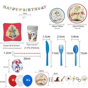 Vasos <span class=keywords><strong>de</strong></span> Papel Mágicos Desechables y Decoraciones para Fiestas, Artículos <span class=keywords><strong>de</strong></span> Fiesta <span class=keywords><strong>de</strong></span> Alta Calidad con Impresión Digital a 4 Colores y Troquelado, Temática <span class=keywords><strong>de</strong></span> <span class=keywords><strong>Cumpleaños</strong></span> - Product Image 3