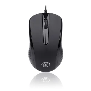 Cheap Ergonomic Mouse Basic 3 Buttons USB Wired Computer Mouse For Laptop Desktop PC