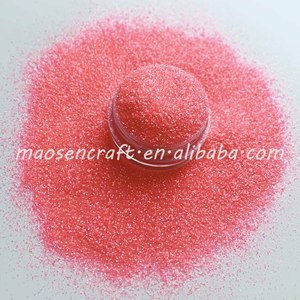 Factory Supply Polyester Pastel Pink <strong>Red</strong> Fine <strong>Glitter</strong> for Decoration Crafts - Product Image 3