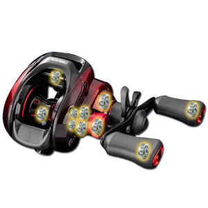 Carrete de Pesca Baitcasting con Cuerpo de Aleación de Aluminio, Relación de Engranajes 6.1:1, Freno Magnético, para Mano Izquierda o Derecha - Product Image 3