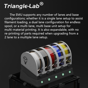 Kit d'unité multi-matériaux extensible Trianglelab EMU avec PSF <span class=keywords><strong>pour</strong></span> imprimante Klipper Voron - Product Image 2