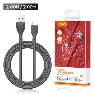 LDNIO LS811 Original Best Sales Fast Charging 30W Type Usb C Phone Data Charger Cable For iphone 14 13 Pro Max