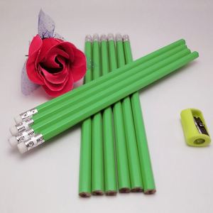 Wholesale HB Wood Pencils Green <b>Eraser</b> Kids Drawing Hexagonal Writing Pencils With <b>Eraser</b> - Product Image 4