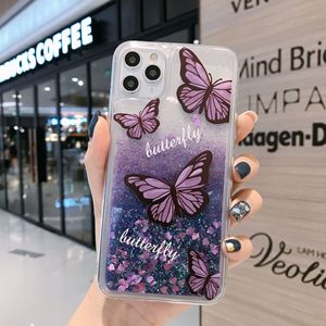 Funda de teléfono móvil con purpurina líquida, estilo neón especial, flor china, arena movediza, para Iphone xs max 11 12 - Product Image 3