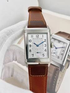 Reloj Mecánico Automático de Lujo con Caja de Acero Fino, Cristal de Zafiro, Cuadrado, Segundero Pequeño, Reversible y Resistente al Agua - Product Image 6