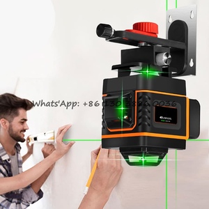 Outils de mesure de haute qualité, faisceau vert, <span class=keywords><strong>auto</strong></span>-<span class=keywords><strong>nivelant</strong></span>, croix horizontale verticale, 16 lignes, 4D, instrument de collage mural, niveau laser - Product Image 6