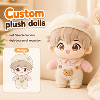 Fabricant de Peluches Personnalisées, Figurines d'Action en Coton de 20 cm, Jouets en Peluche, Vêtements pour Poupées, Poupées Idoles, Poupées en Peluche pour Enfants