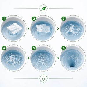 Toallitas Húmedas <span class=keywords><strong>Desechables</strong></span> Biodegradables <span class=keywords><strong>para</strong></span> Inodoro, Ecológicas y Compatibles con los Sistemas de Inodoro, <span class=keywords><strong>para</strong></span> la Higiene Personal de <span class=keywords><strong>Adultos</strong></span> - Product Image 5