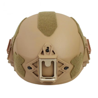 Casque tactique Wendy EX de protection de sécurité extérieure en ABS de 7mm d'épaisseur avec rails Wendy 3.0 et coussinets en mousse à mémoire de forme