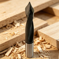 Foret à noyau CNC YASEN série ZY-V en carbure de tungstène à oxyde noir, coupe légère, sans bavures, queue droite pour perçage