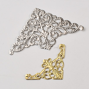 Metal <b>Corner</b> <b>Protectors</b> Decorative Alloy Edge Guards For Box Packaging Silver Gold Small Large Size Hardware Accessories - Product Image 3