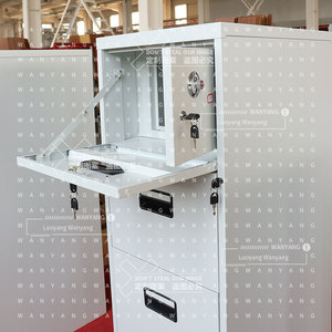 Dễ dàng lắp ráp dọc 4 ngăn kéo thép tập tin nội các văn phòng nhà đồ nội thất tài liệu lưu trữ Key khóa thiết kế với an toàn hộp - Product Image 6