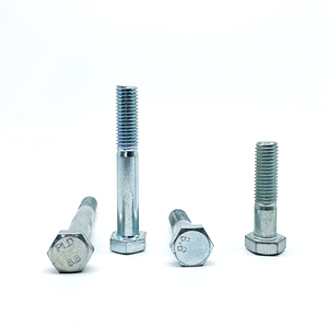 Perno lục giác cấp 4.8 8.8 <span class=keywords><strong>10</strong></span>.9 12.9 thép carbon đen nửa chủ đề Hex đầu bu lông DIN 931 - Product Image 6