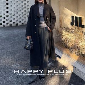 ชุดเสื้อถักนิตติ้งสำหรับผู้หญิงไซส์ใหญ่ Runqi สีเทากาแล็กซี่ เสื้อสีเทาชาร์โคล กางเกงขายาวสีพื้น เสื้อสเวตเตอร์แขนยาวพร้อมป้ายยี่ห้อ สำหรับฤดูใบไม้ร่วง - Product Image 4