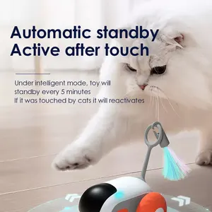 LovePaw personnalisé USB rechargeable jouet intelligent pour animaux de compagnie voiture télécommandée électrique jouet interactif pour chat