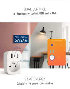 ZHNL <span class=keywords><strong>Adattatore</strong></span> Elettrico 3-in-1 EU USB 16A da Parete con Protezione, Convertitore EU Schuko <span class=keywords><strong>e</strong></span> <span class=keywords><strong>Presa</strong></span> <span class=keywords><strong>Tipo</strong></span> <span class=keywords><strong>E</strong></span> con 1 Porta USB - Product Image 4