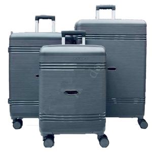 Good Quality Wholesale DE GER OEM ABS Fiber 20 24 28 3 Piece Trolley Valigia Bag 8 Wheel Travel <strong>Suitcase</strong> Set Lightweight Luggage - Product Image 2