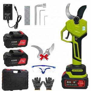 Sécateur électrique sans fil 4 vitesses 4,0 Ah, coupe-branches professionnel pour jardin, lame SK5, sécateur à batterie - Product Image 4
