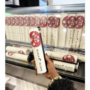 Tubo <span class=keywords><strong>de</strong></span> Papel Redondo Personalizado para Sushi, Cilindro para Burritos, Envase Rígido <span class=keywords><strong>de</strong></span> Grado Alimenticio para Sushi, Tubo <span class=keywords><strong>de</strong></span> Lujo para Empacar Alimentos - Product Image 5