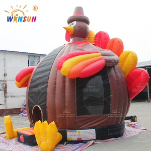 Maison de rebond de vacances de château gonflable commercial de terrain de jeu de partie de WINSUN pour des enfants - Product Image 4