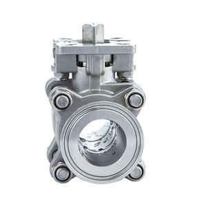 วาล์วบอลสแตนเลสแบบกำหนดเองที่ไม่ได้มาตรฐาน ทนอุณหภูมิสูง วาล์วสามชิ้นแบบปรับแต่งได้ - Product Image 1