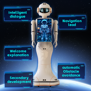 Nuovi Robot Intelligenti AI per Reception con Grande Schermo, Robot Commerciale <span class=keywords><strong>Business</strong></span> Umanoide per Servizi di Accoglienza - Product Image 2