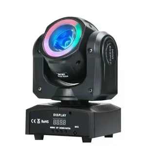 2022 60W RGBW 4in1 LED Moving head Beam light with 5050 RGB 3IN1 LED strip factory direct sale