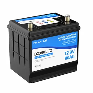 Houny 12v 45ah generator auto start batterie lifepo4 Lithium iron phosphate car starter battery