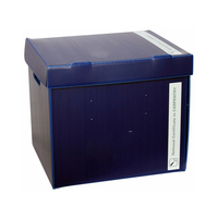Coroplast Corflute Boîte de rangement en plastique avec couvercle Bacs et boîtes de rangement en plastique Pliage pp Boîte en plastique ondulé PP Conseil creux