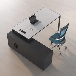 Fabrikdirektverkauf Jieao F88 Büromöbel im modernen Stil Manager CEO Executive Desk L-förmiger Bürotisch