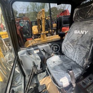 Excavadora hidráulica sobre orugas Sany SY60CPro de 6 toneladas usada, miniexcavadora pequeña de segunda mano, maquinaria de construcción en venta SY75C SY95C - Product Image 3