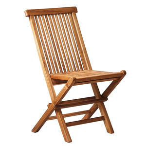 Juego de Mesa y Sillas Plegables para Exteriores <span class=keywords><strong>CASA</strong></span> <span class=keywords><strong>CARLOS</strong></span> con Madera Maciza de Teca, Estilo Discreto, Mesa Extensible y Sombrilla - Product Image 4