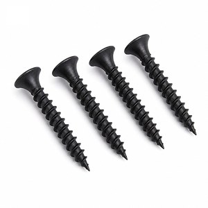 Suministro de Fábrica: Tornillo de Cabeza de Trompeta de Acero al Carbono C1022 con Fosfato Negro, Rosca Fina, Certificado RoHS para Aplicaciones en Paneles Eléctricos - Product Image 1