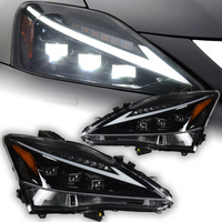 Feu avant pour Lexus IS250, lentille de projecteur, Signal dynamique, phare LED IS300, accessoire automobile Drl