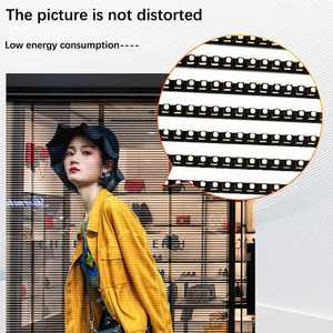 P3.91 p4.81 trong nhà ngoài trời trong suốt Màn hình hiển thị LED Panel Led trong suốt Màn hình phim cho cửa sổ kính quảng cáo - Product Image 3