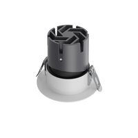 Projecteur LED COB anti-éblouissement de haute qualité Downlight LED réglable Plafonnier encastré 7W 8W 12W 15W 20W avec pilote Lifud
