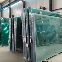 Vidrio Templado de Bajo Contenido de Hierro, Extra Claro, Grueso y Resistente, de Alta Resistencia Shunhua, Directo de Fábrica, Tamaño Personalizado, para Decoración de Edificios