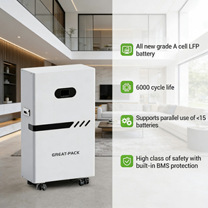 แบตเตอรี่ลิเธียมไอออนแบบชาร์จไฟได้ 51.2V 350Ah 18kWh สำหรับพลังงานแสงอาทิตย์ แบบ Deep Cycle ติดตั้งบนพื้น พร้อมระบบกักเก็บพลังงานแสงอาทิตย์ ชนิด CAN - Product Image 4