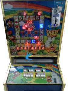 Machine Bonanza en bois de haute qualité Arcade à pièces Mario Fruit King Console de jeu anglais 110/220V - Product Image 4