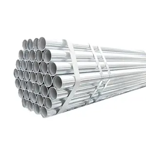 Hot Dipped Galvanised Iron pipe/Galvanized Steel Tubes/Tubular Steel for greenhouse building