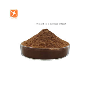10 혼합 1 버섯 표고 버섯 마이 타케 레이시 사자의 갈기 추출물 분말 동충 하초 윤지 분말 터키 꼬리 분말 - Product Image 2